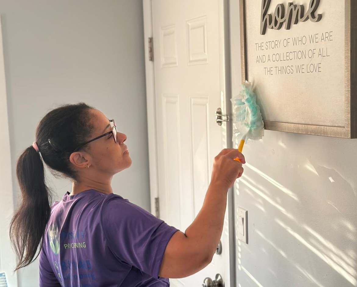 Cleaning with love